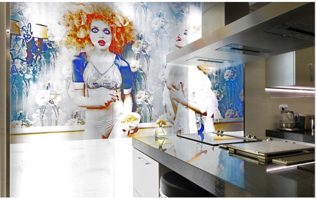 объект искусства в кухне