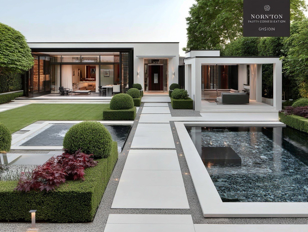 ландшафт в стиле контемпорари