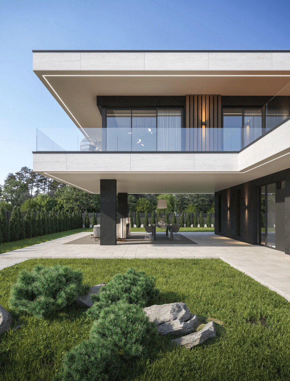 ландшафт в современном стиле