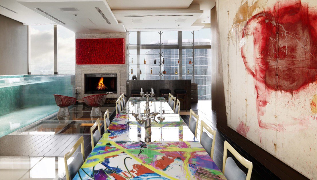 современное искусство в доме